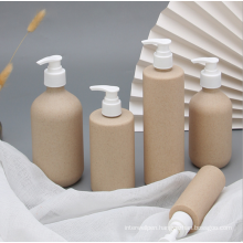 Biodegradable shower gel shampoo and makeup bottle